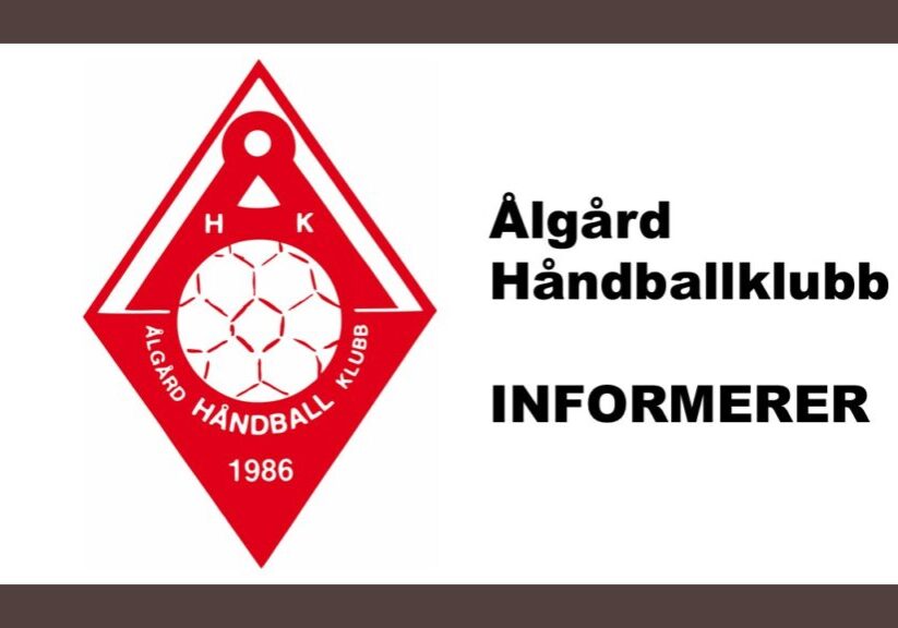 Ålgård Håndballklubb informerer