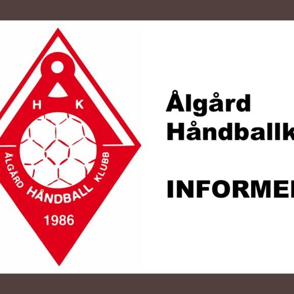 Ålgård Håndballklubb informerer